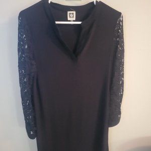 Anne Klein size Large black dress